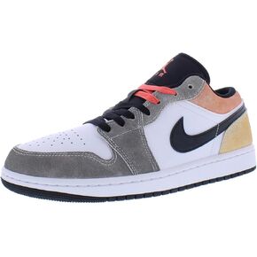 Jordan Nike Air 1 Low SE Flight Club Men's Shoes Black/Magic Ember/White/Sundial DX4334 008 - Size 13 in Saudi Arabia