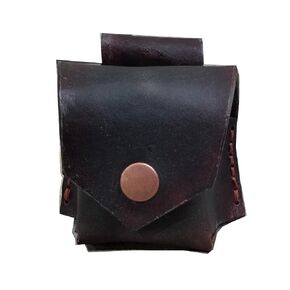 1858 Remington Leather Spare Cylinder Pouch Cowboy Revolver Brown