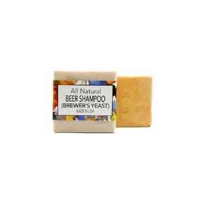 All natural Beer(Brewer's Yeast) Shampoo Bar, Sulfate Free, Promote Hair Growth, Balances Scalp Health, Adds volume