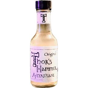 Thor's Hammer Original Aftershave, Viking Axe Aftershave, All Natural and Handmade, 1.7 oz