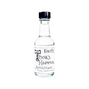 Thor's Hammer Fire & Ice Aftershave for Men, Travel Size 1.7 oz.