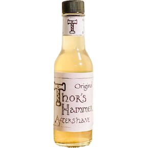 Thor's Hammer Original Aftershave, Viking Axe Aftershave, All Natural and Handmade, 5 oz