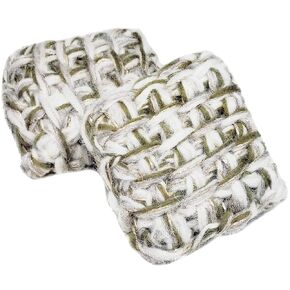 Felted Soap, Mint Scent, 2x Bars, Gentle Exfoliation, with Goat's Milk
