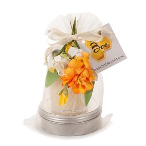 Little Bee of Connecticut Spring Gift Tower (Lemon Lip Balm & Chill Body Salve)