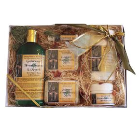 Goldenseal, Frankincense, & Myrrh Dry Skin Collection | Sleepy Hollow Herb Farm
