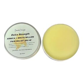 White Willow and Arnica Salve Suskomega 2 oz Tin