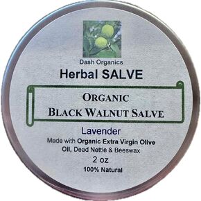 Organic Black Walnut Salve | 2oz | Lavender Scented