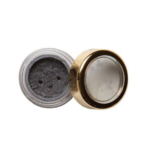 "Treasure Chest" Matte Light Black Loose Eye Shadow with Gold Sparkles