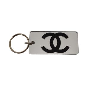 CCC Cosmetic Makeup Mirror Key Chain (Silver)