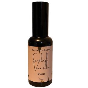 Smoked Vanilla by NailedInColor®-Men's Scented Beard Oil-Masculine Beard Oil-Men's Skin Care-Men's Moisturizer-Beard Grooming