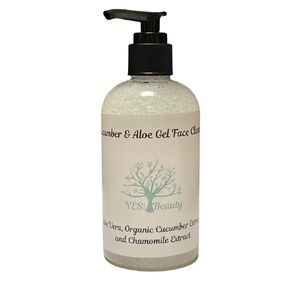 Facial Cleanser Organic Cucumber & Aloe Gel - 9 oz.