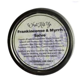 Frankincense & Myrrh Salve - 2 oz tin