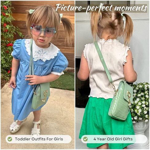 Cat Purse For Girls 4-6 with Cat Shaped Sunglasses & Gift Box | Girls Crossbody Bag | Little Girl Purse for 3 4 5 6 7 Year Old (01-Pink) in Saudi Arabia
