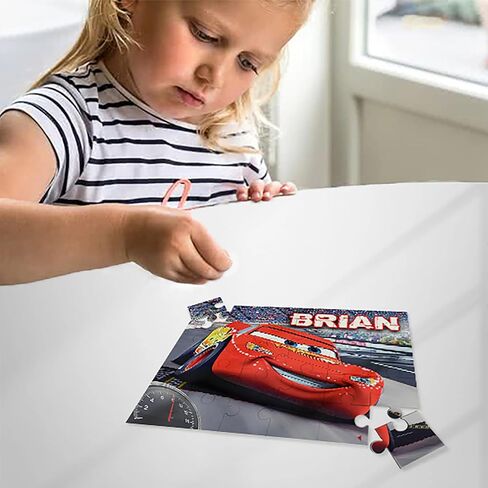 Movies Jigsaw Puzzle with Name - 30pcs (cars 2) in Saudi Arabia