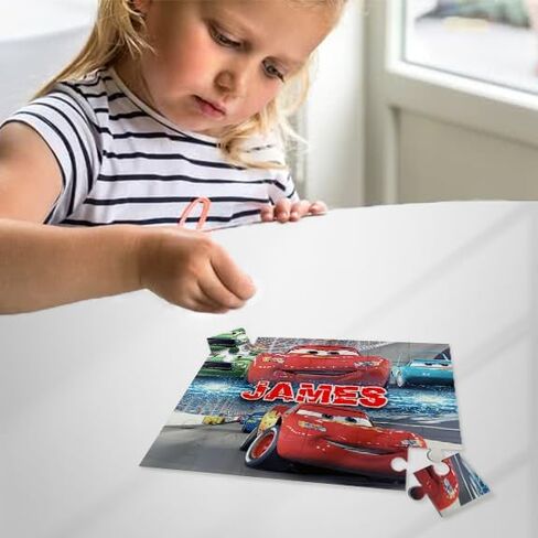 Movies Jigsaw Puzzle with Name - 30pcs (cars 2) in Saudi Arabia