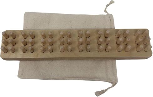 Wooden Braille Name Block, 8-Cell Learning Board for Blind Kids or Adults, Pegs Make Letters and Words, Learn and Practice Reading by Touch, for Home, School, and Gifts - By Blind in Mind, The Braille Superstore in Saudi Arabia