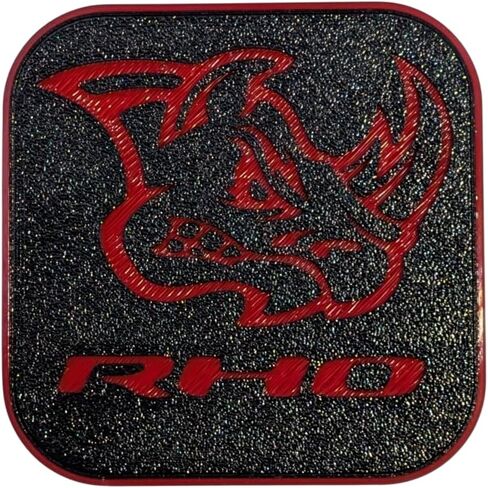 3 Boyz Printz Hitch Cover مخصص لشاحنة Rho أو جهاز استقبال سيارات الدفع الرباعي (تصميم جديد) (أبيض) in Kuwait