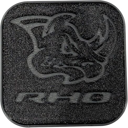 3 Boyz Printz Hitch Cover مخصص لشاحنة Rho أو جهاز استقبال سيارات الدفع الرباعي (تصميم جديد) (أبيض) in Kuwait