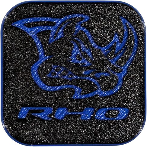 3 Boyz Printz Hitch Cover مخصص لشاحنة Rho أو جهاز استقبال سيارات الدفع الرباعي (تصميم جديد) (أبيض) in Kuwait