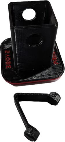 RST Hitch Cover Custom Made for your RST truck or SUV 2in Receiver (New and Improved Design)(Red) in Saudi Arabia