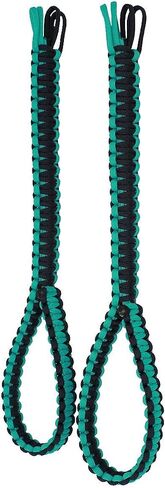 BubbasGarageTv - Kids Universal Paracord Headrest Grab Handles (Red) in Saudi Arabia