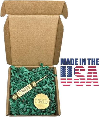 علامة لعبة Golf Ball Marker & Golf Divot Tool - النحاس الصلبة ، وملحقات الجولف المخصصة 100 ٪ من الولايات المتحدة الأمريكية للرجال والهدايا المثالية لاعبي الغولف (بدون فتحات زجاجة) in Saudi Arabia