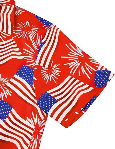 Hawaiian Shirt for Men Short Sleeve Beach Tropical Summer Vacation Shirt Casual Button Down Aloha Shirt Flowery Parrot XL in Kuwait