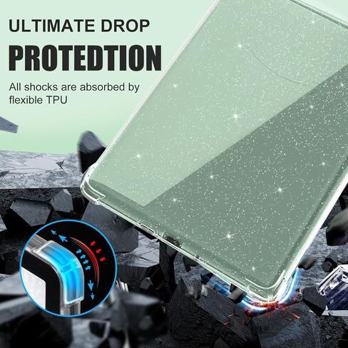 iDLEHANDS Clear Case for All-New Kindle Paperwhite 11th Gen 2021 & Signature Edition(6.8") - Lightweight, Scratch-Proof Silicone Back Cover in Saudi Arabia