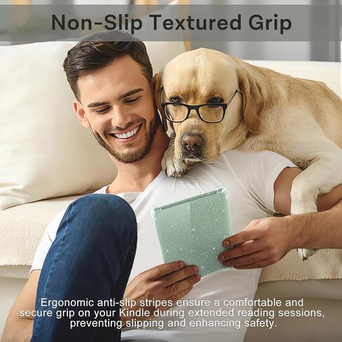 iDLEHANDS Clear Case for All-New Kindle Paperwhite 11th Gen 2021 & Signature Edition(6.8") - Lightweight, Scratch-Proof Silicone Back Cover in Saudi Arabia