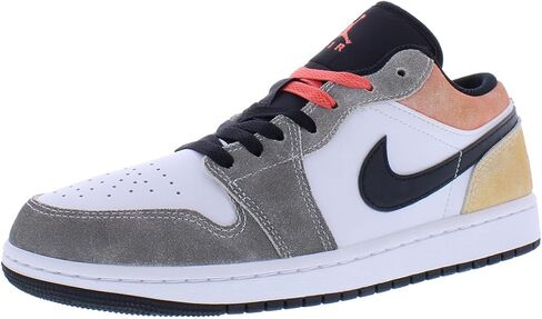Jordan Nike Air 1 Low SE Flight Club Men's Shoes Black/Magic Ember/White/Sundial DX4334 008 - Size 13 in Saudi Arabia