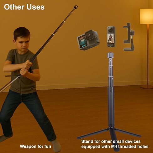 iPad Stand for Desk Tablet Holder Portable Monitor Stand 18.5 inch with Super Wide Clamp Swivel Tilt Ball Joint Telescopic Pole and Foldable Tripod for 6.5-18.5" Monitor Kindle FL11C in Saudi Arabia
