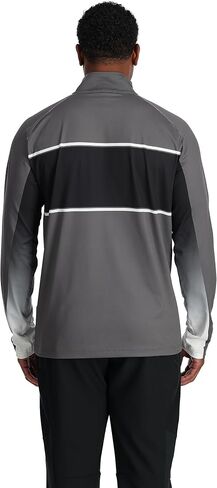 Spyder Men's Paramount Zip T-Neck Mid-Layer Mens in Saudi Arabia