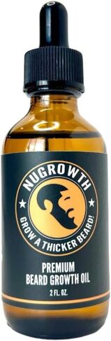 Premium Beard Growth Oil for Black Men –Thickens patchy beards, softens coarse hair & fights razor bumps with jojoba mint and tea-tree oils. 3-in-1 Beard scalp and face Moisturizer (2 oz.) in Saudi Arabia