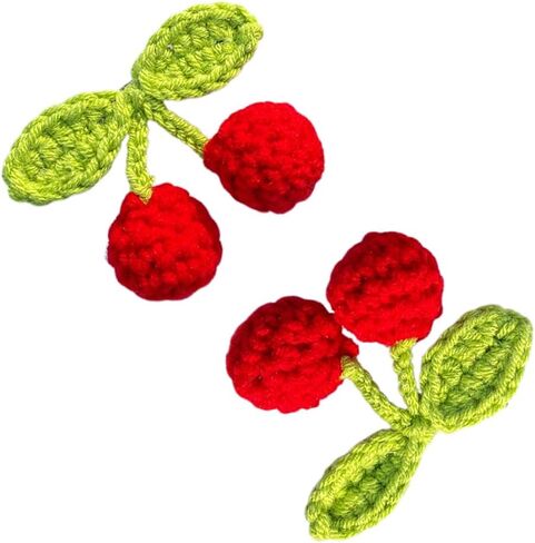 2pcs مقاطع شعر مصنوعة يدويًا للفتيات ، شكل فاكهة دوريان ، إكسسوارات الشعر الإبداعية ، أزياء لطيفة الصحافة بوبي دبابيس الشعر المصنوعة يدويًا ، مقطع صوف يدوي كروشيه باريتز الشعر المنسوجة يدويًا للأطفال in Saudi Arabia