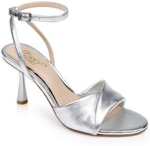 Jewel Badgley Mischka Kaia Sandal with Crisscross Vamp in Saudi Arabia