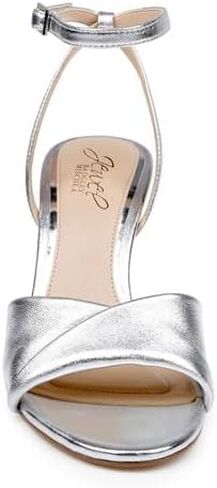 Jewel Badgley Mischka Kaia Sandal with Crisscross Vamp in Saudi Arabia