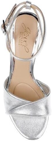 Jewel Badgley Mischka Kaia Sandal with Crisscross Vamp in Saudi Arabia