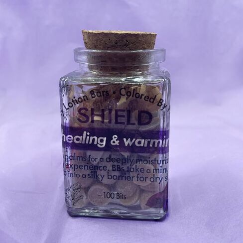 Cinnamon & Pepper lotion bars. Shield Butter Bits for dry skin. Single-serving hand cream. Organic. Vegan. Zero-waste (100JTB) in Saudi Arabia