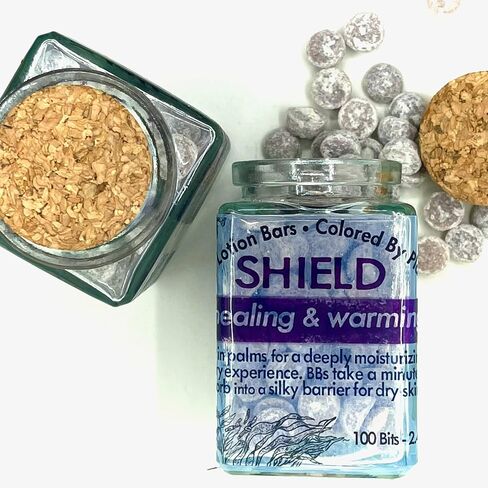 Cinnamon & Pepper lotion bars. Shield Butter Bits for dry skin. Single-serving hand cream. Organic. Vegan. Zero-waste (100JTB) in Saudi Arabia
