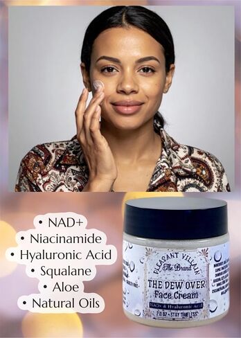 ندى الكريمة على الوجه مع NAD+، Niacinamide و Hyaluronic Acid in Saudi Arabia