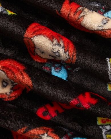 COCO BRANDS Chucky بنطال بيجامة رجالي مطبوع بالكامل مع حزام خصر مرن قابل للتعديل - ملابس نوم من الصوف الحريري in Saudi Arabia