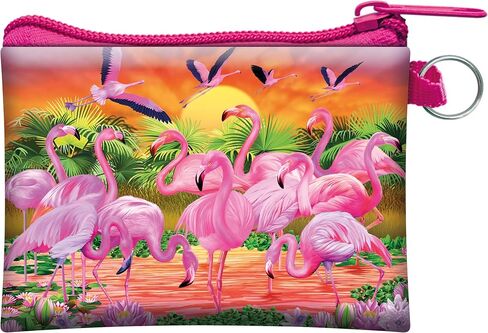3D LiveLife Coin Purse - Baby Orangutan from Deluxebase. Lenticular 3D Monkey Purse. Cash, Coin and Card Holder with Secure Zip Featuring Artwork Licensed from Renowned Artist David Penfound in Saudi Arabia