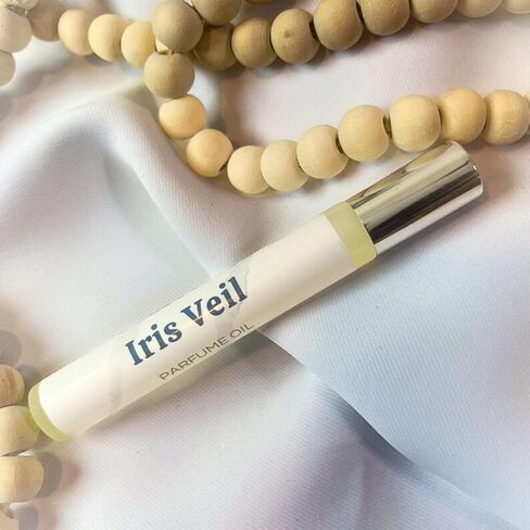 Iris Veil Luxury Rollerball Perfume Oil | Musk & Iris Fragrance in Kuwait