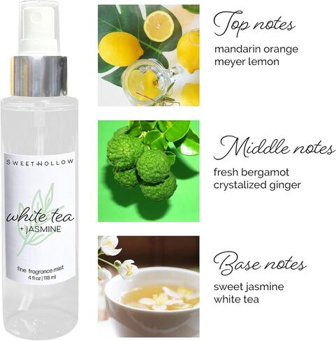 Sweethollow Vanilla + Waffle Cone Guid Erghs Mist ، رذاذ جسم العطور المعطر مع مكونات نظيفة ، رائحة الحلوى الحلوة ، مملوءة بالزيت الأساسي in Saudi Arabia
