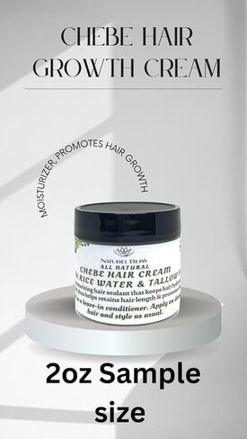 Croton Zambesicus Hair Growth Cream|Leave in Conditioner|With Fermented Rice Water & Tallow|Aloe Vera|Sea Moss (Unscented, 2 oz) in Saudi Arabia
