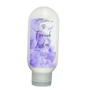 French Lilac Scented Hand n Body Lotion by NailedInColor-Women's Skin Healthy Moisturizer-Dry Skin Relief-Goats' Milk Lotion