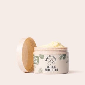 Natural Body Lotion, 8 oz, Moisturizer With Essential Oils, Vitamin E Oil, Beeswax, Extra Virgin Olive Oil, Raw Honey, Mango Butter, Sulfate & Paraben Free Body Care, Tropical Scent