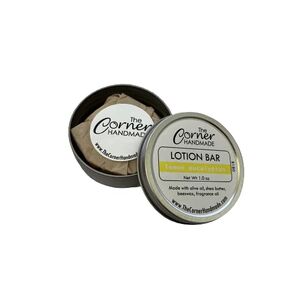 Lotion Bar Moisturizer with Beeswax and Shea Butter for Dry Skin 1 Ounce (Eucalyptus Spearmint)