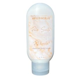 Palo Santo Patchouli by NailedInColor®- Women's Goats' Milk Hand and Body Lotion- Ladie's Moisturizer-Cosmetic-Skin Care-Scented Lotion