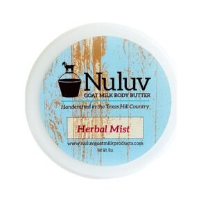 Goat Milk Body Butter Long-Lasting Moisture Soothing for Dry and Sensitive Skin, Made in USA, 8 Ounces (Sweet Almond)